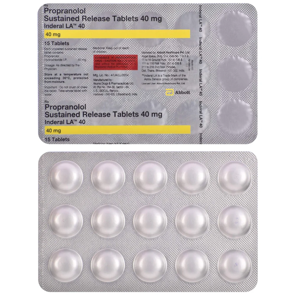Inderal LA 40 Tablet SR