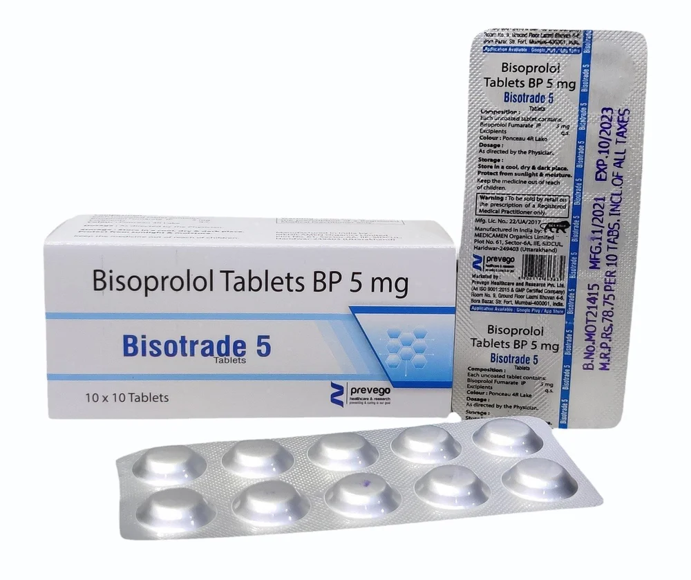 Bisotrade 2.5 mg Bisoprolol Fumarate Tablet
