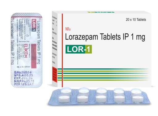 Lorazepam 1mg LOR1